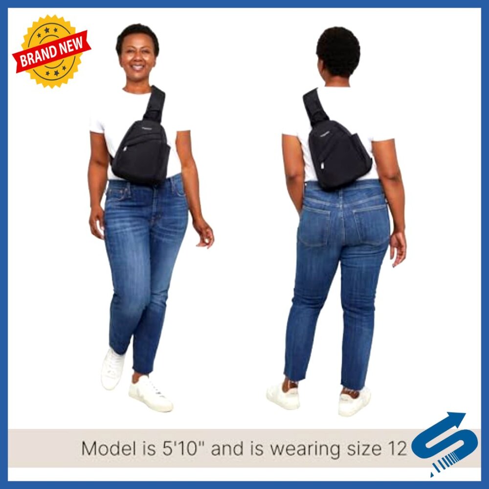 Lightweight Sling Backpack Adjustable Strap Expan… - image 5